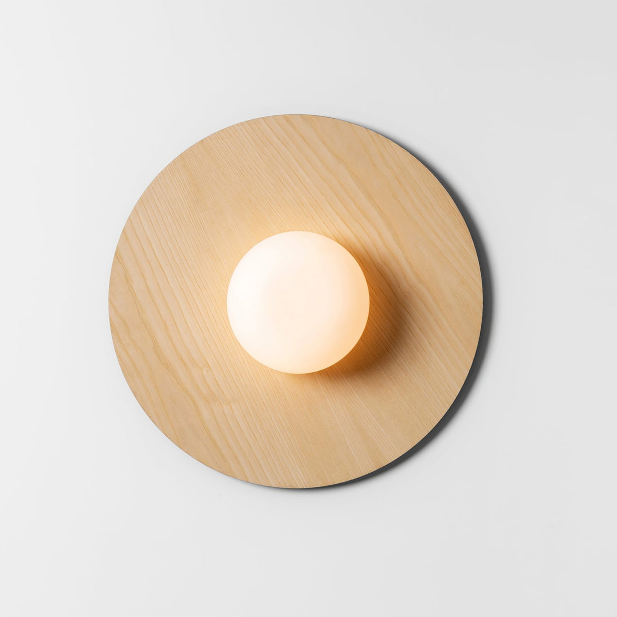 Opal Acrylic Disc Wall Light