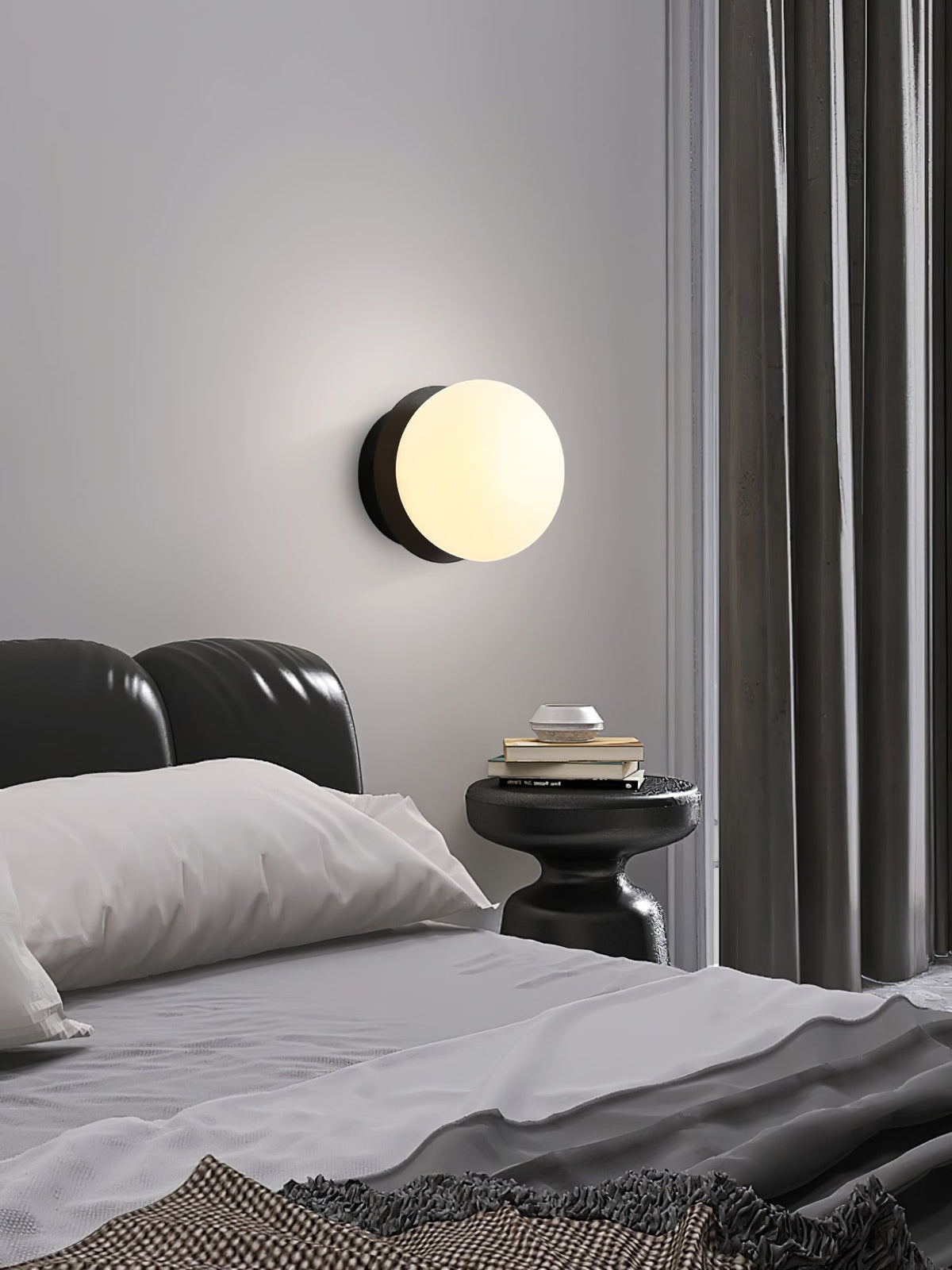 Opal Acrylic Disc Wall Light