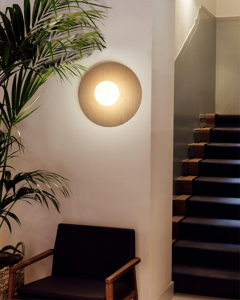 Opal Acrylic Disc Wall Light