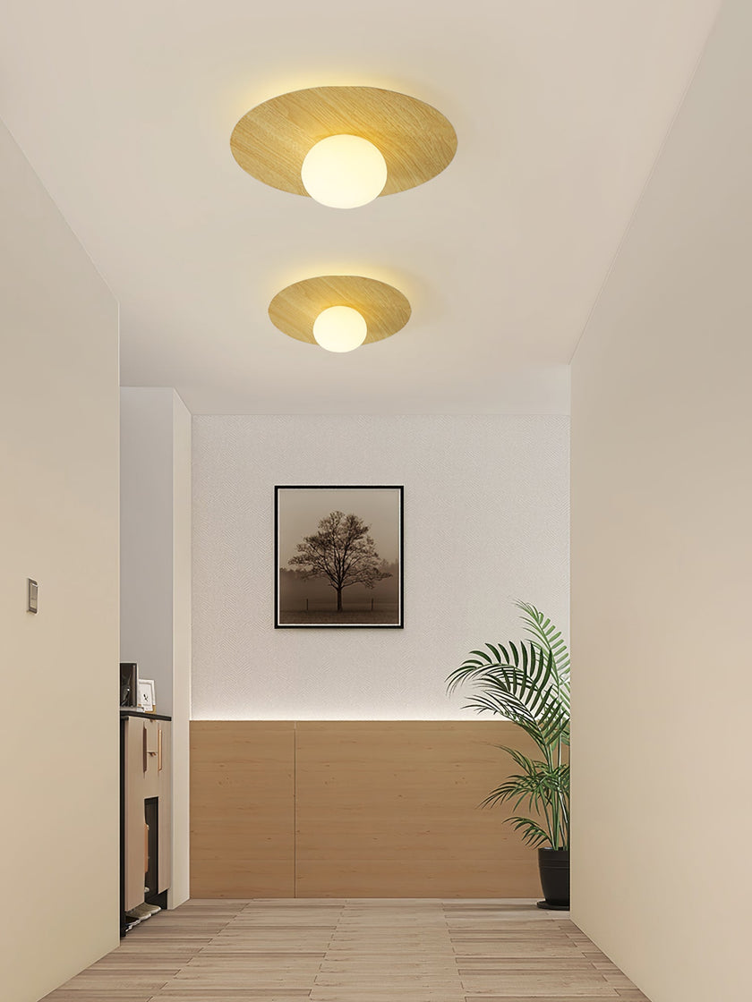 Opal Acrylic Disc Wall Light