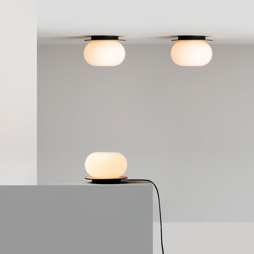 Opal Acrylic Disc Wall Light