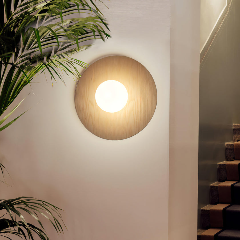 Opal Acrylic Disc Wall Light