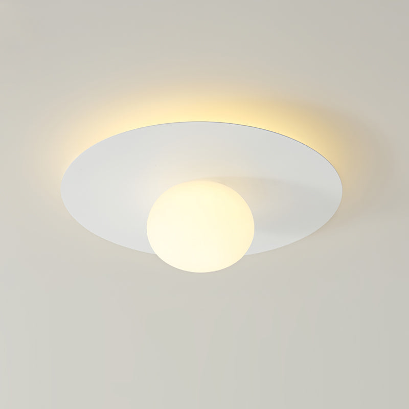 Opal Acrylic Disc Wall Light