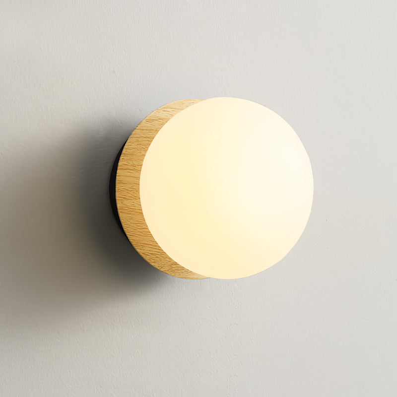 Opal Acrylic Disc Wall Light