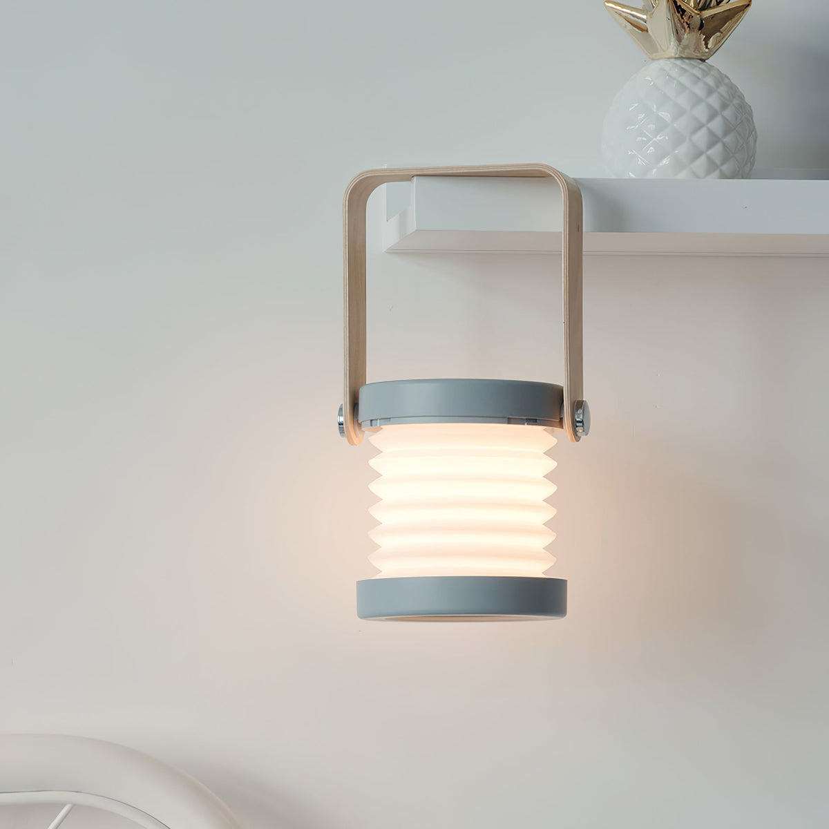 Stacked Disc Portable Lantern Table Lamp