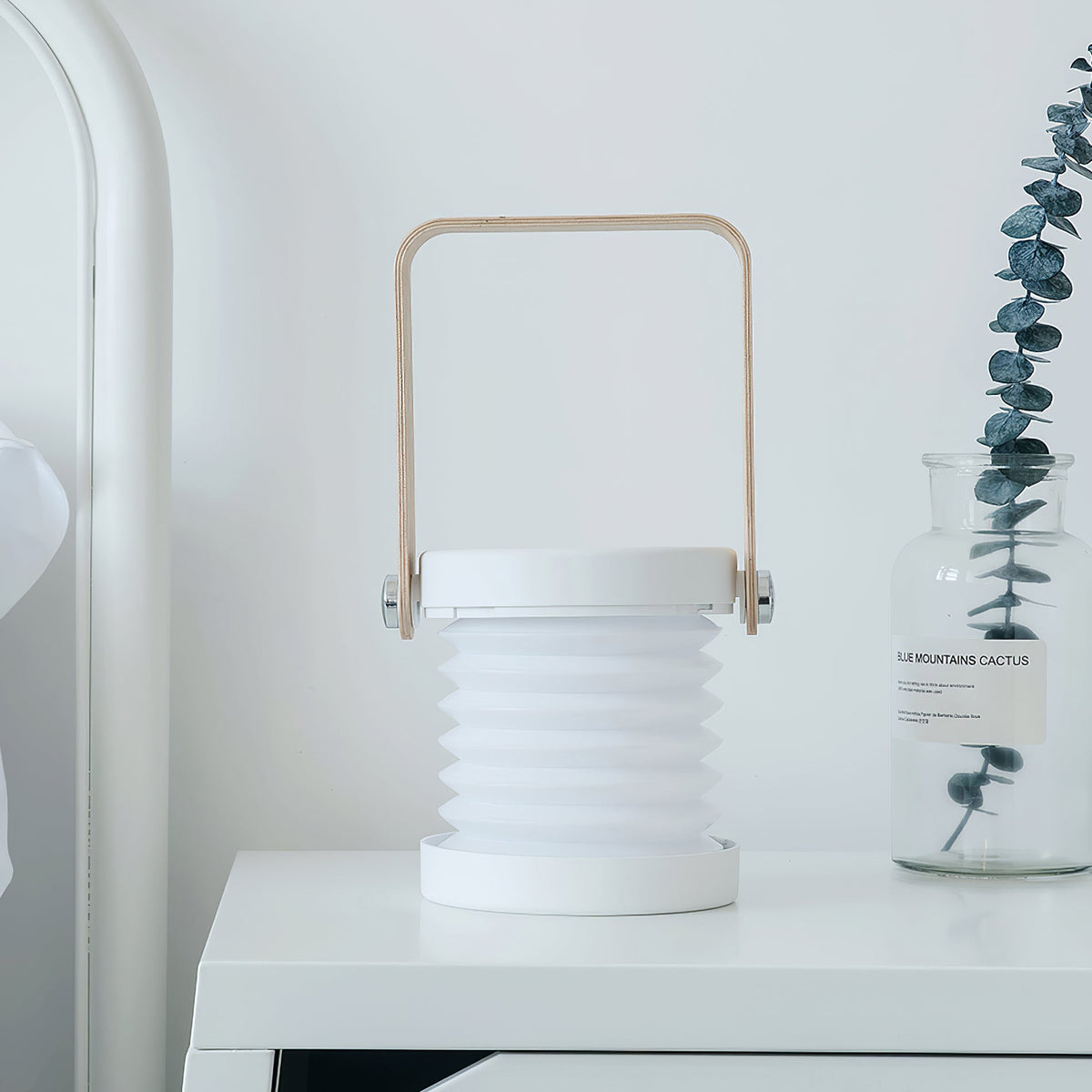 Stacked Disc Portable Lantern Table Lamp