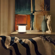 Stacked Disc Portable Lantern Table Lamp