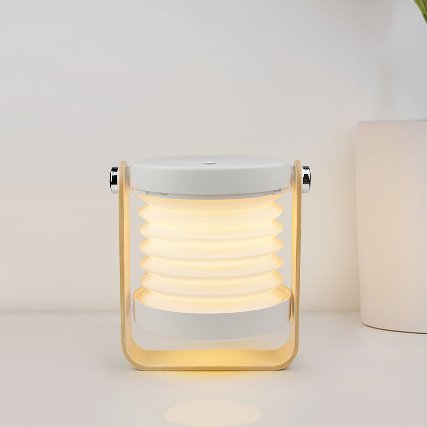 Stacked Disc Portable Lantern Table Lamp