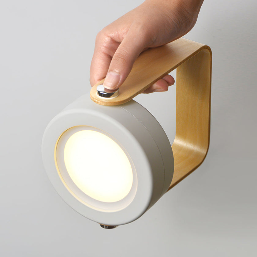 Stacked Disc Portable Lantern Table Lamp