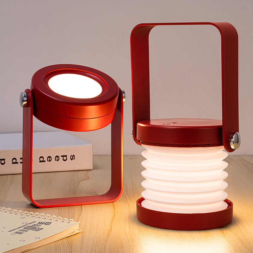 Stacked Disc Portable Lantern Table Lamp