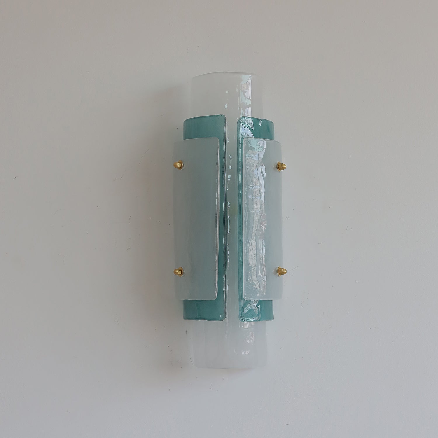 Calvrane Glass Cylinder Wall Sconce