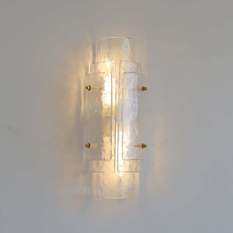 Calvrane Glass Cylinder Wall Sconce