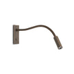 Modern Adjustable Gooseneck LED Reading Wall Sconce
