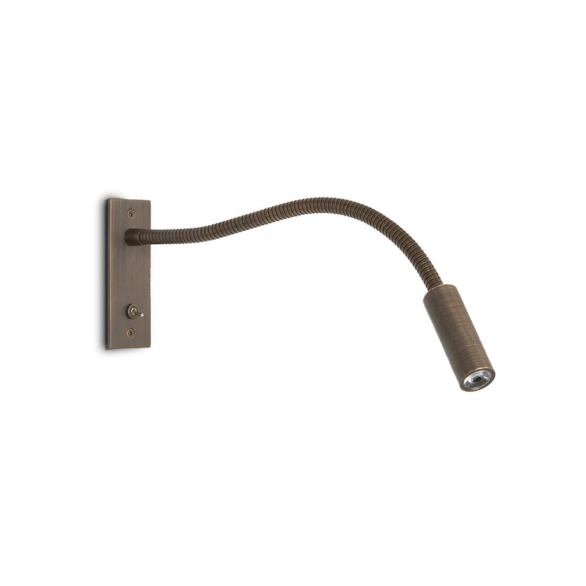 Modern Adjustable Gooseneck LED Reading Wall Sconce
