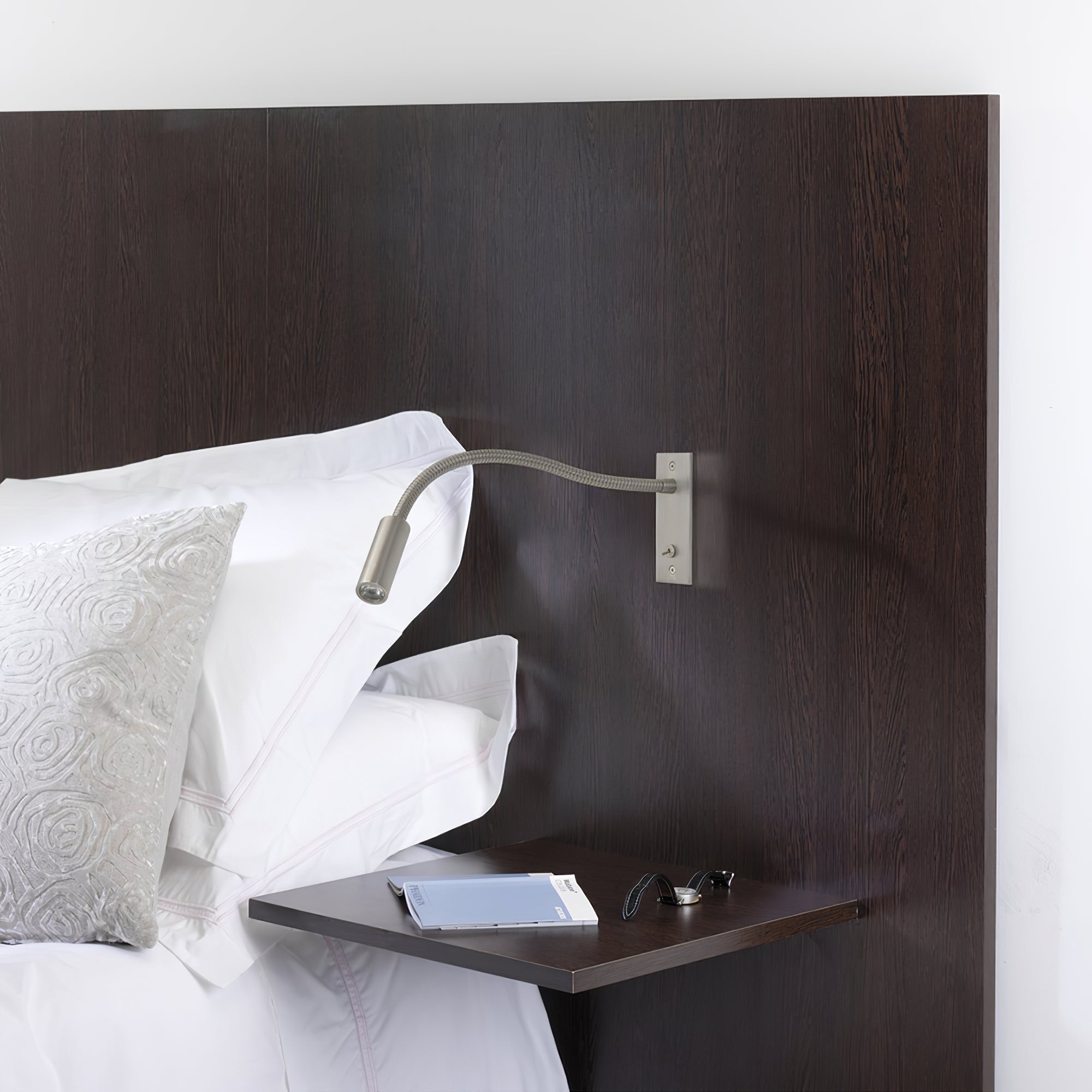 Modern Adjustable Gooseneck LED Reading Wall Sconce