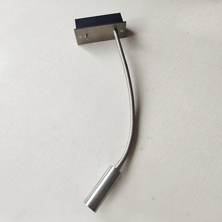 Modern Adjustable Gooseneck LED Reading Wall Sconce