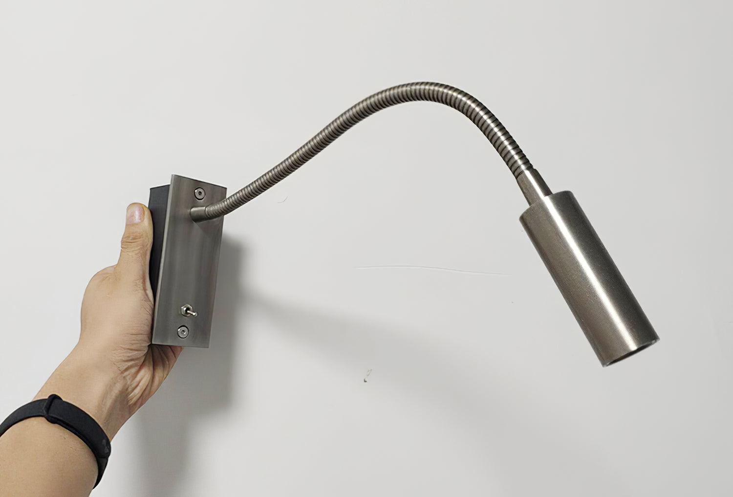 Modern Adjustable Gooseneck LED Reading Wall Sconce