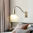 Modern Adjustable Gooseneck LED Reading Wall Sconce