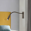 Modern Adjustable Gooseneck LED Reading Wall Sconce