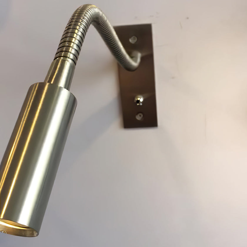 Modern Adjustable Gooseneck LED Reading Wall Sconce