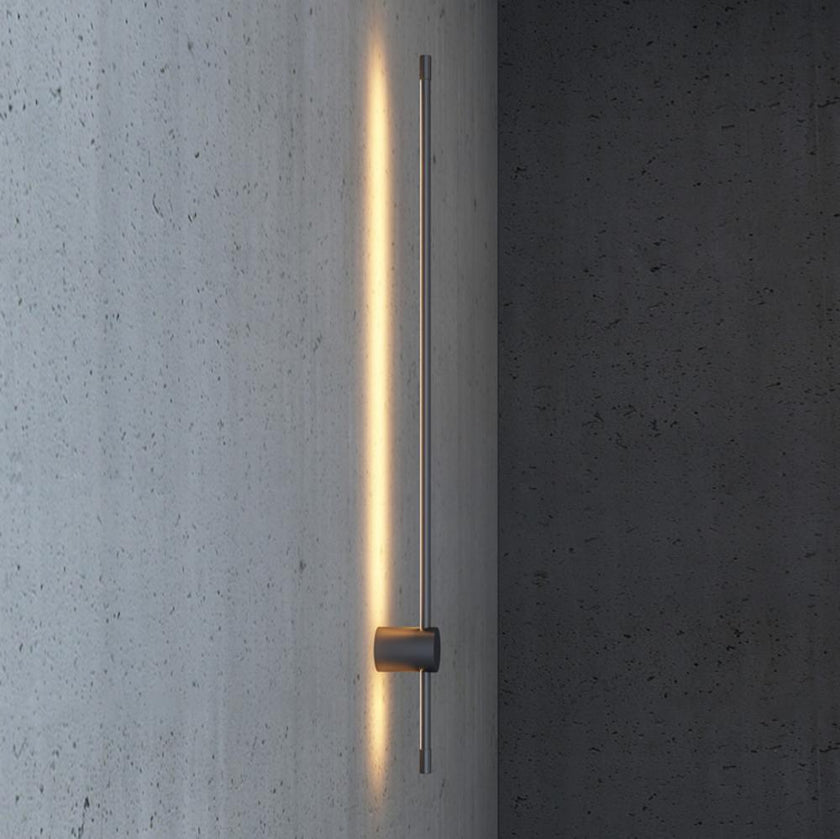 Aluminum Slim Tube Linear Wall Light