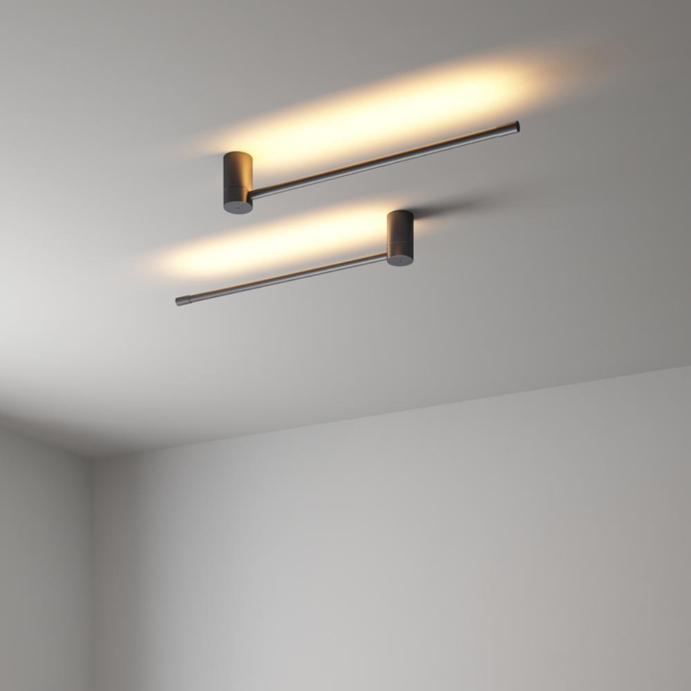 Aluminum Slim Tube Linear Wall Light