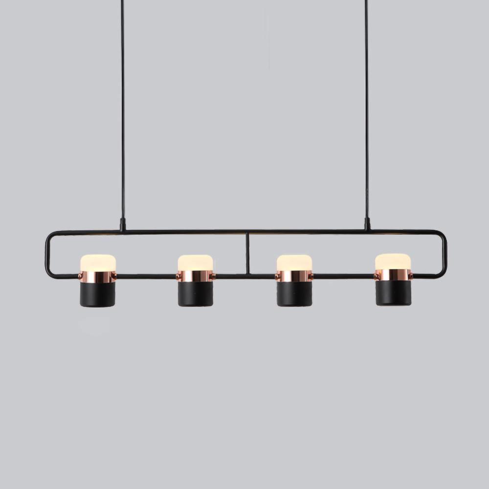 Iron Frame Tilting Pendant Light