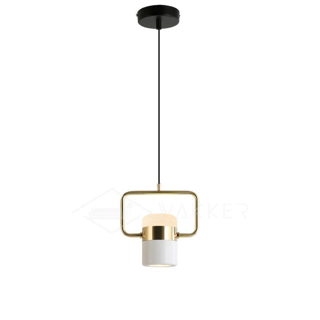 Iron Frame Tilting Pendant Light