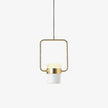 Iron Frame Tilting Pendant Light