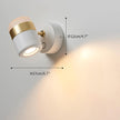Iron Frame Tilting Pendant Light