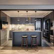 Iron Frame Tilting Pendant Light