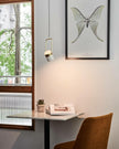 Iron Frame Tilting Pendant Light