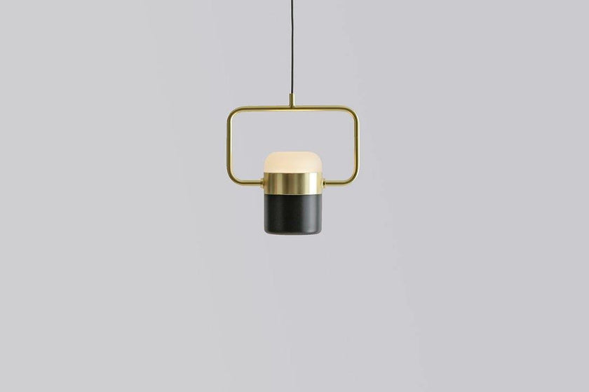 Iron Frame Tilting Pendant Light