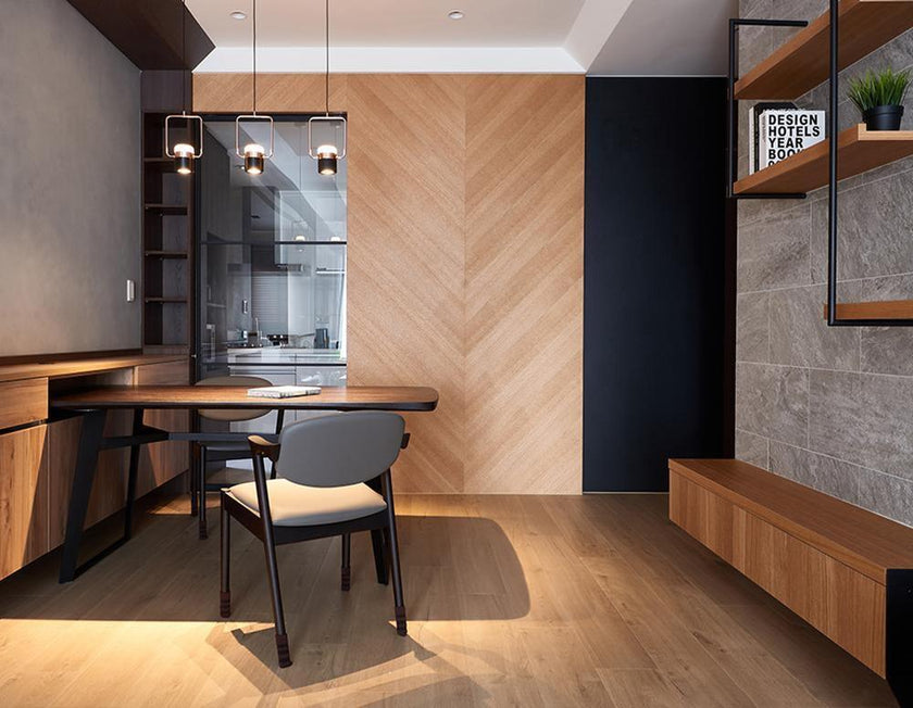Iron Frame Tilting Pendant Light
