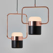 Iron Frame Tilting Pendant Light
