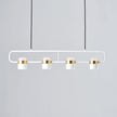 Iron Frame Tilting Pendant Light