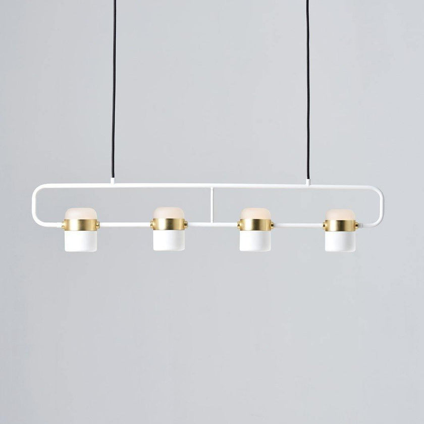 Iron Frame Tilting Pendant Light