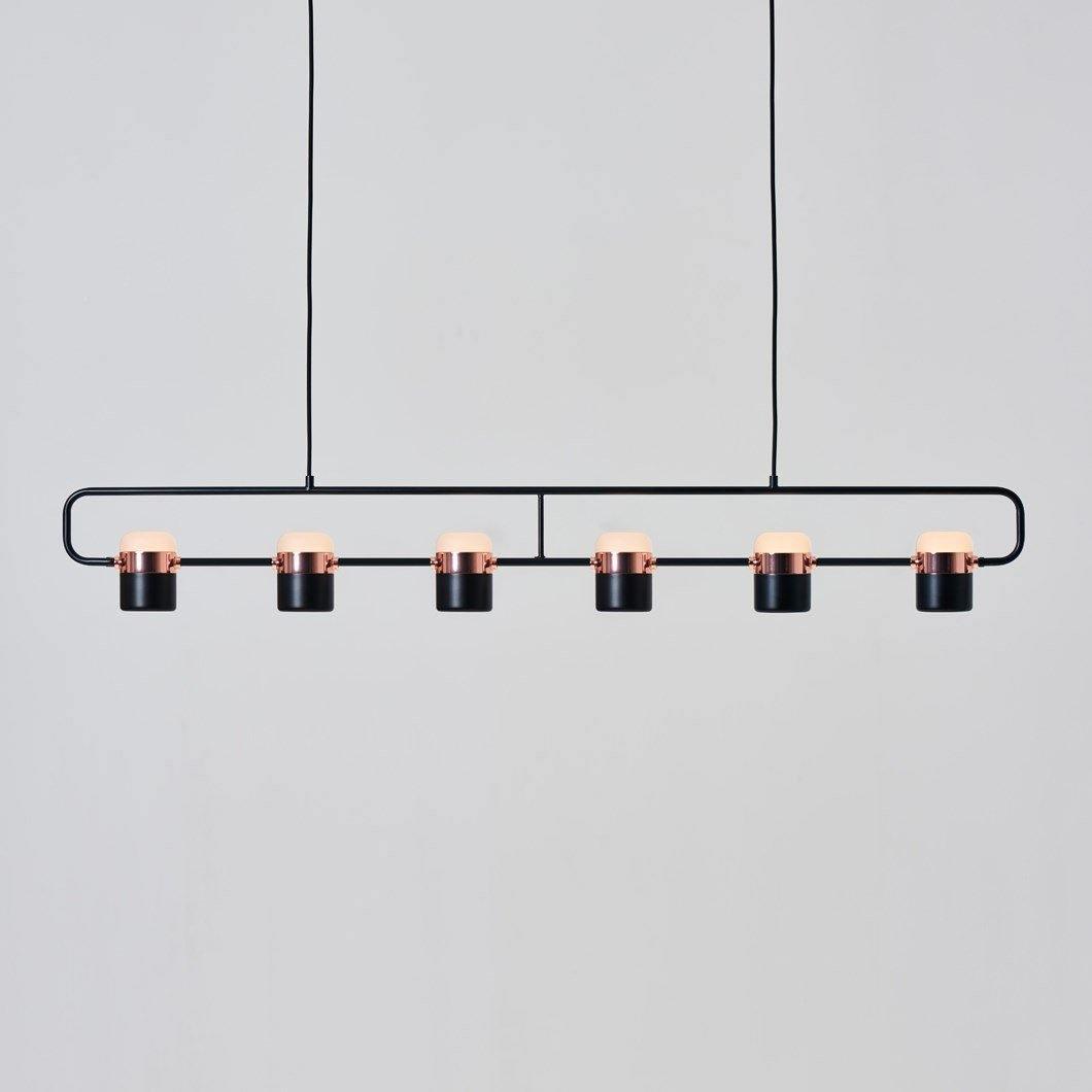 Iron Frame Tilting Pendant Light