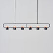 Iron Frame Tilting Pendant Light