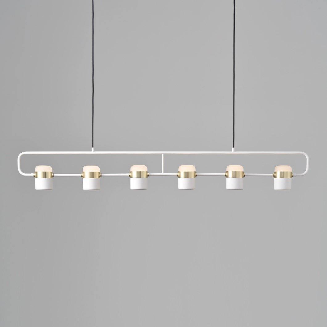 Iron Frame Tilting Pendant Light