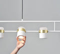 Iron Frame Tilting Pendant Light