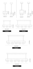 Iron Frame Tilting Pendant Light