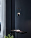 Iron Frame Tilting Pendant Light