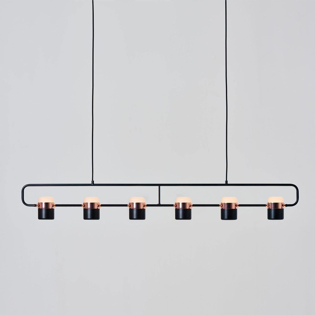 Iron Frame Tilting Pendant Light