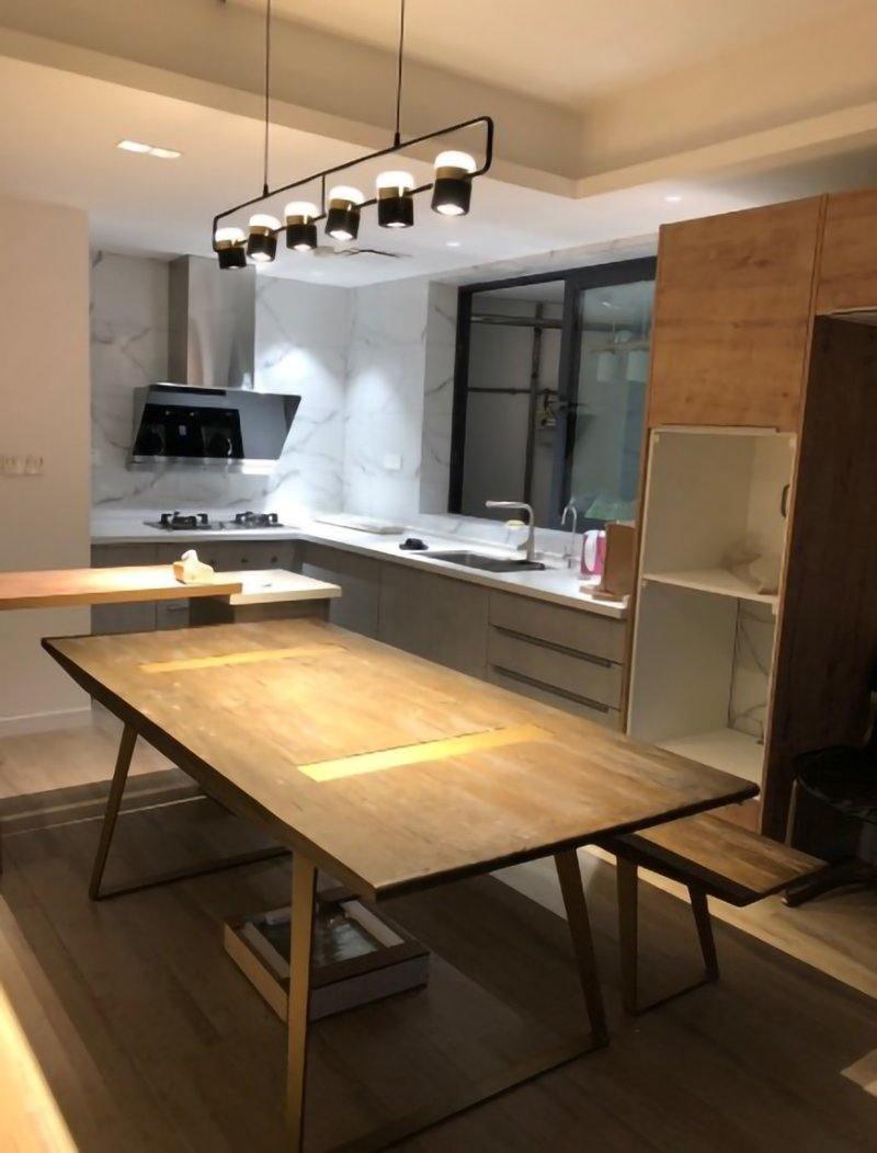 Iron Frame Tilting Pendant Light