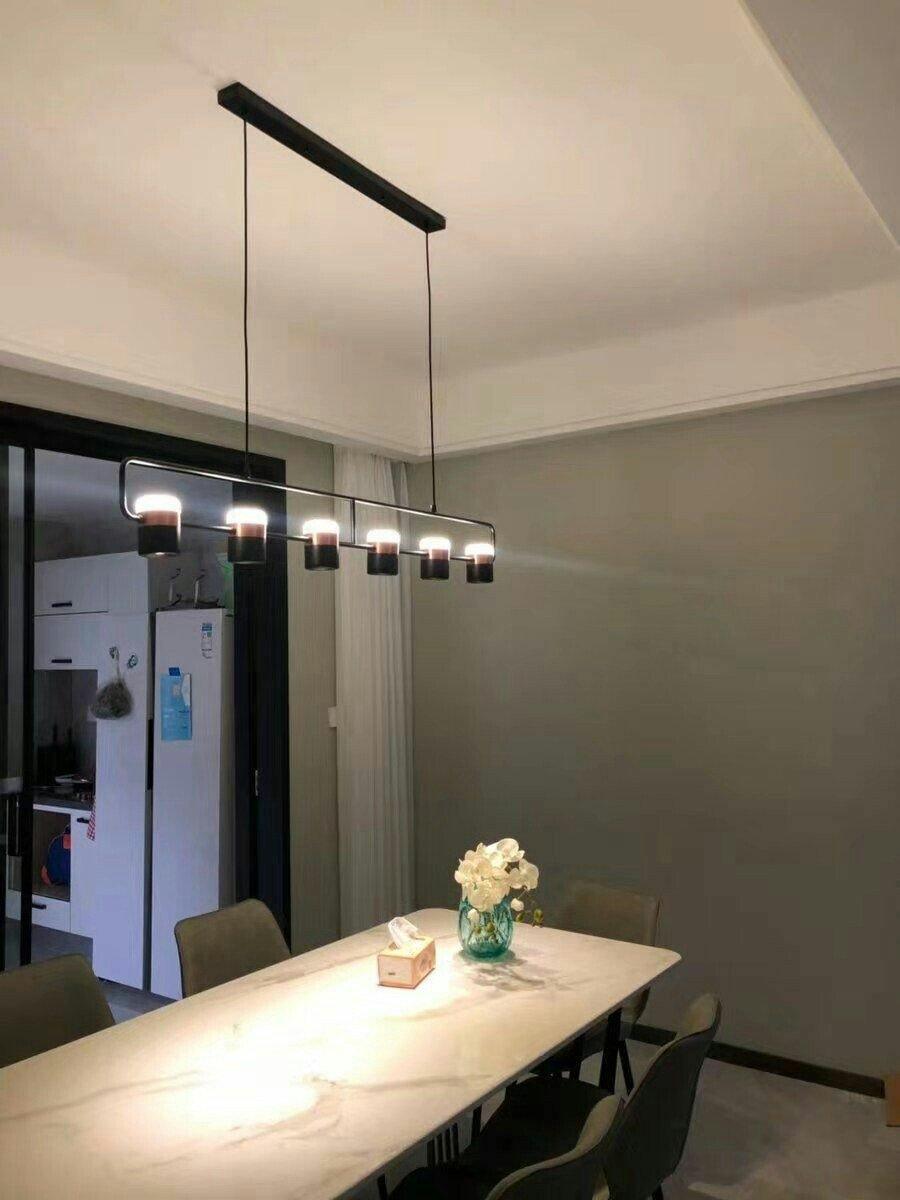 Iron Frame Tilting Pendant Light