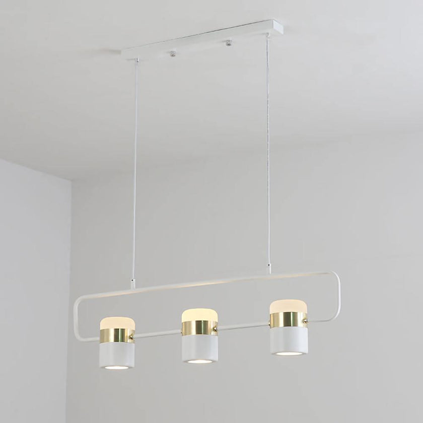 Iron Frame Tilting Pendant Light