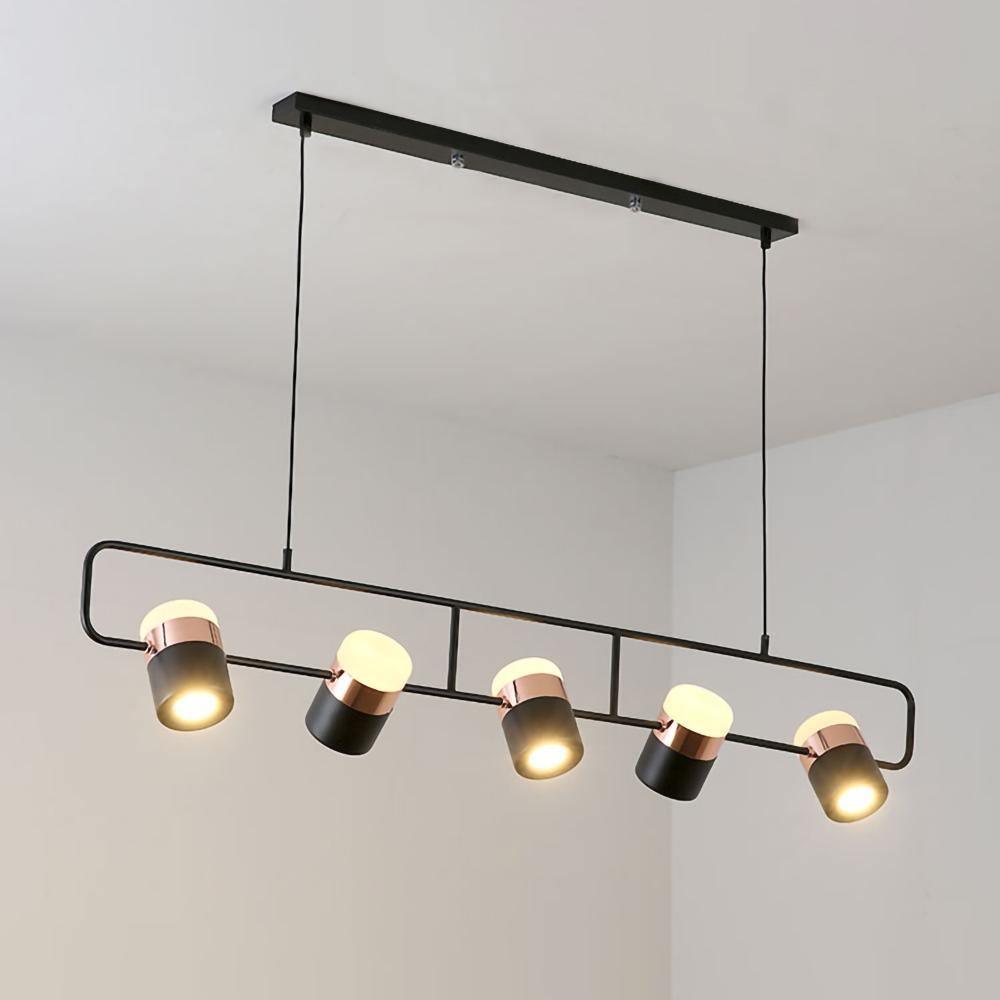 Iron Frame Tilting Pendant Light