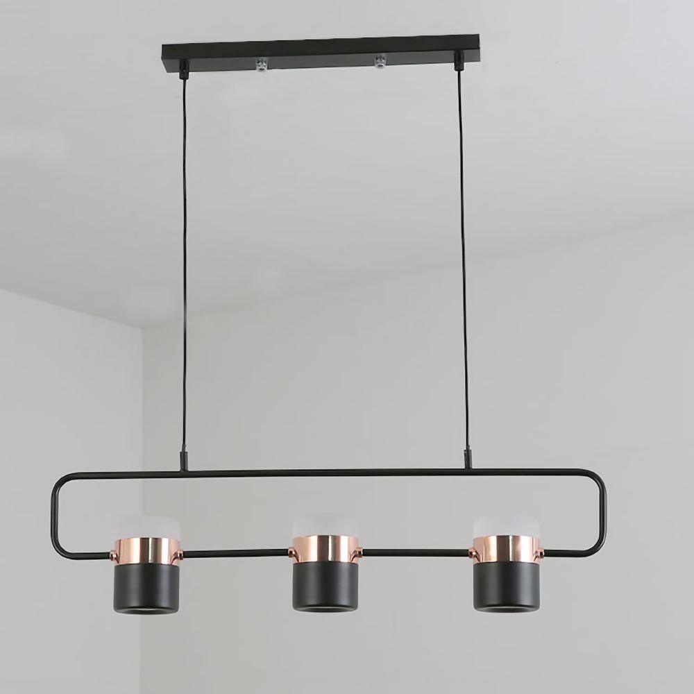Iron Frame Tilting Pendant Light