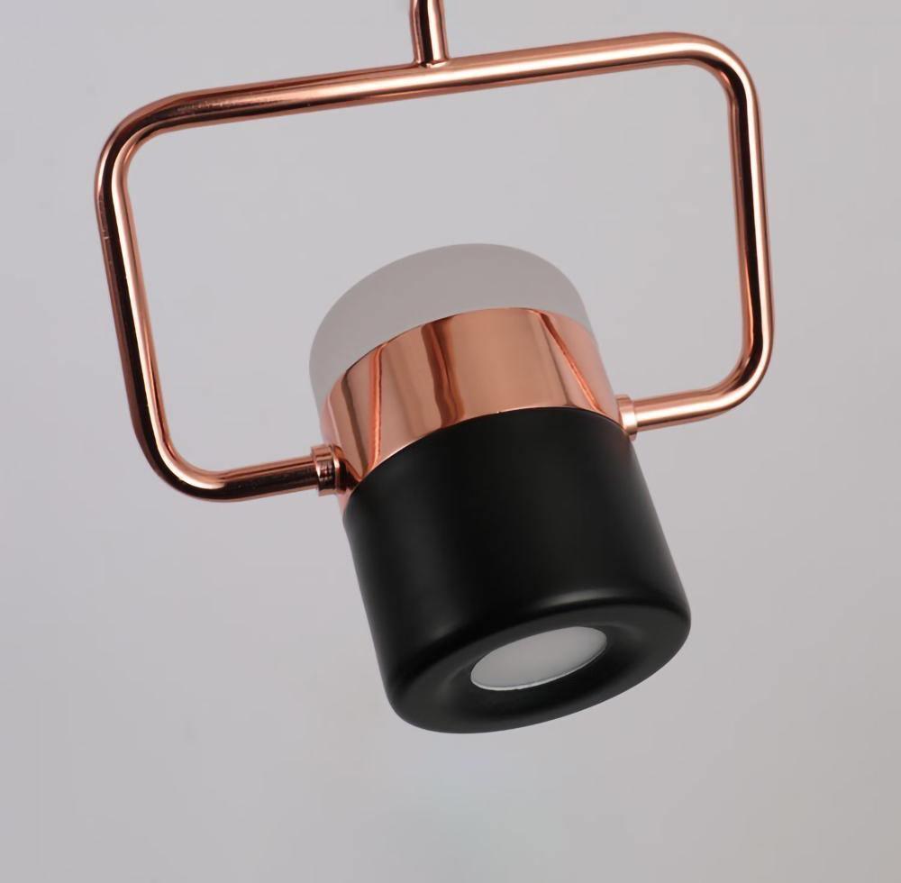Iron Frame Tilting Pendant Light